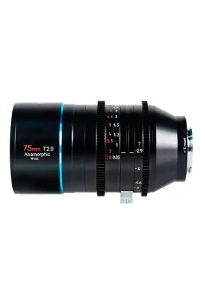 Popular SIRUI VENUS 75MM L MOUNT Óptica anamórfica 1.6x FF 75mm T2.9 montura L.