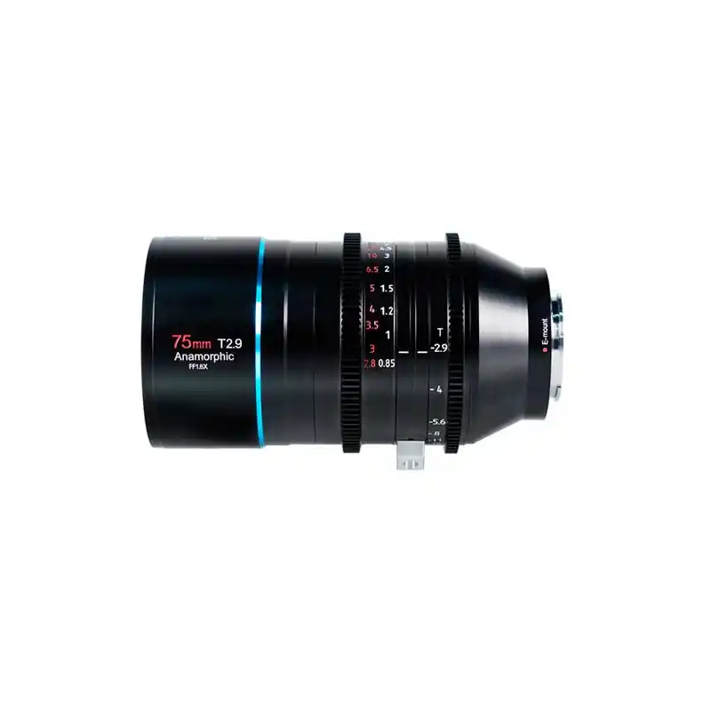 Popular SIRUI VENUS 75MM L MOUNT Óptica anamórfica 1.6x FF 75mm T2.9 montura L.