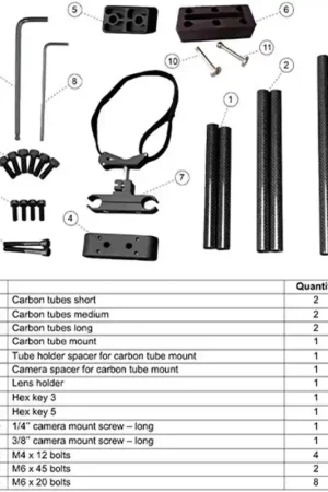 Descuento ZANUS Lens holder package para cabezales PT Lens holder package para cabezales PT
