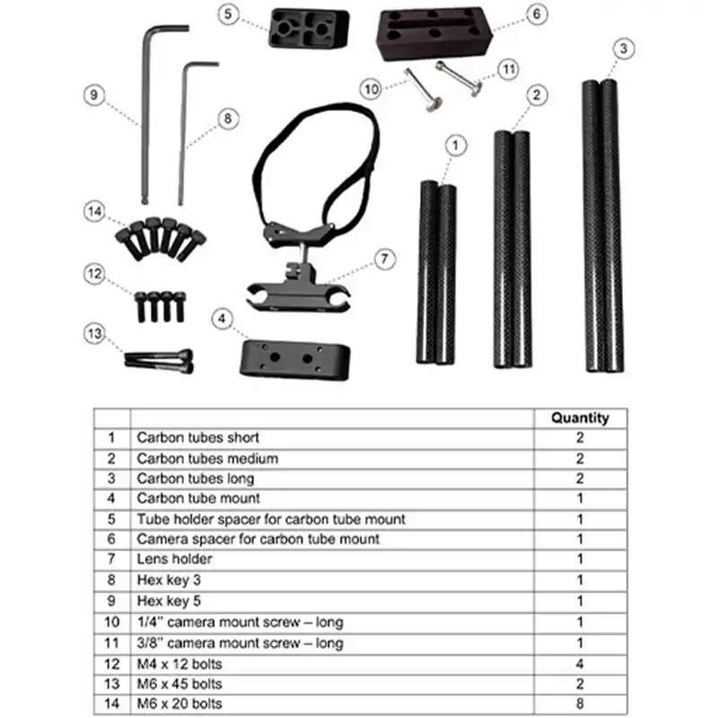 Descuento ZANUS Lens holder package para cabezales PT Lens holder package para cabezales PT