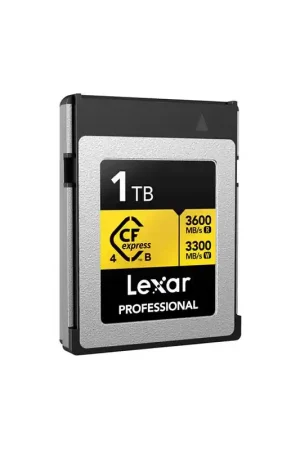 Venta Final LEXAR LCXEXP4001T-RNENG Tarjeta CFexpress B de 1TB GOLD 4.0