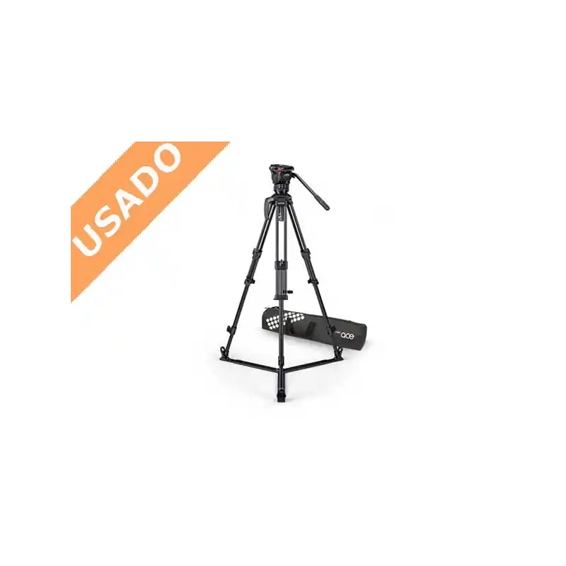 SACHTLER ACE II XL GS CF (Usado) Kit trípode cabeza fluida ACE XL MKII + trípode 3 tramos Económico