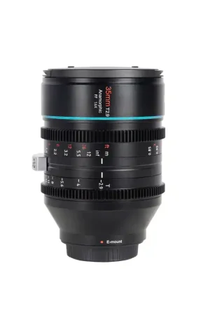 SIRUI VENUS 35MM E MOUNT Óptica anamórfica 1.6x FF 35mm T2.9 montura E. Precio De Fábrica