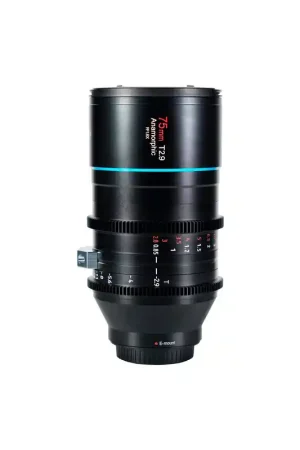 Disponible Ahora SIRUI VENUS 75MM E MOUNT Óptica anamórfica 1.6x FF 75mm T2.9 montura E.
