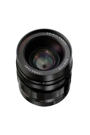 VOIGTLANDER VOIGTLAN 17.5/0.95 Objetivo 17.5 mm/T0.95 MFT Nocton Schwarz. Promoción