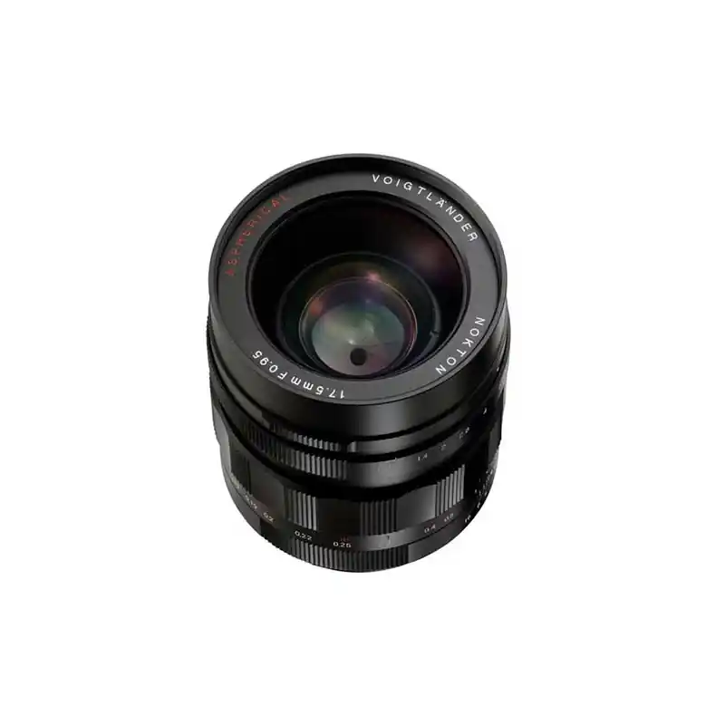 VOIGTLANDER VOIGTLAN 17.5/0.95 Objetivo 17.5 mm/T0.95 MFT Nocton Schwarz. Promoción