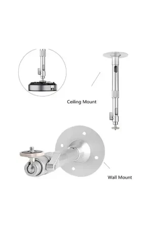 Ordena Ya MQV ASSOME-013 Soporte pared cámara, color plata, longitud extens entre 118-125mm