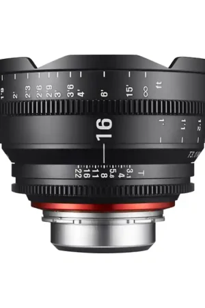 Última Oportunidad SAMYANG XEEN 16MM T2.6 Óptica estilo Cine. XEEN_16MM_T2.6