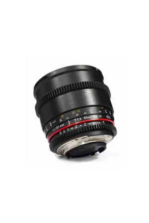 Más Vendido SAMYANG SAMYANG 85/1.5VDSL Óptica cine 85mm T1.5 montura EF.