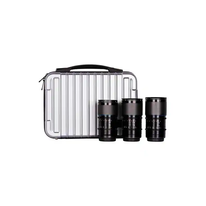 SIRUI SATURN 35MM 50MM 75MM FF Kit de lentes anamórficas de fibra de carbono (montura E / Azul) Garantía De Devolución De Dinero