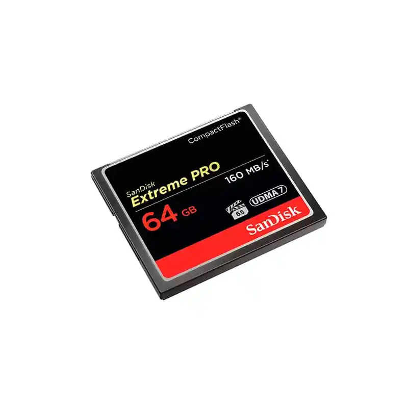 SANDISK SDCFXPS-064G-X46 Tarjeta Cf de 64GB Extreme Pro 160MB/s. Barato