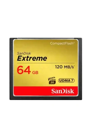 Precio Reducido SANDISK SDCFXSB-046G-G46 Tarjeta Cf de 64GB Extreme 120MB/s 85MB/s.