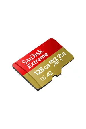 SANDISK SDSQXCD-128G-GN6MA Tarjeta MicroSD de 128GB Extreme PRO UHS-I 200MB/s C10,U3, V30 Marca Reconocida