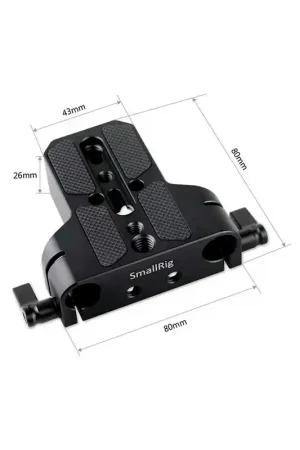 SMALLRIG SM1674 (Usado) Base de cámara con soporte de barras de 15mm. Compra Ahora