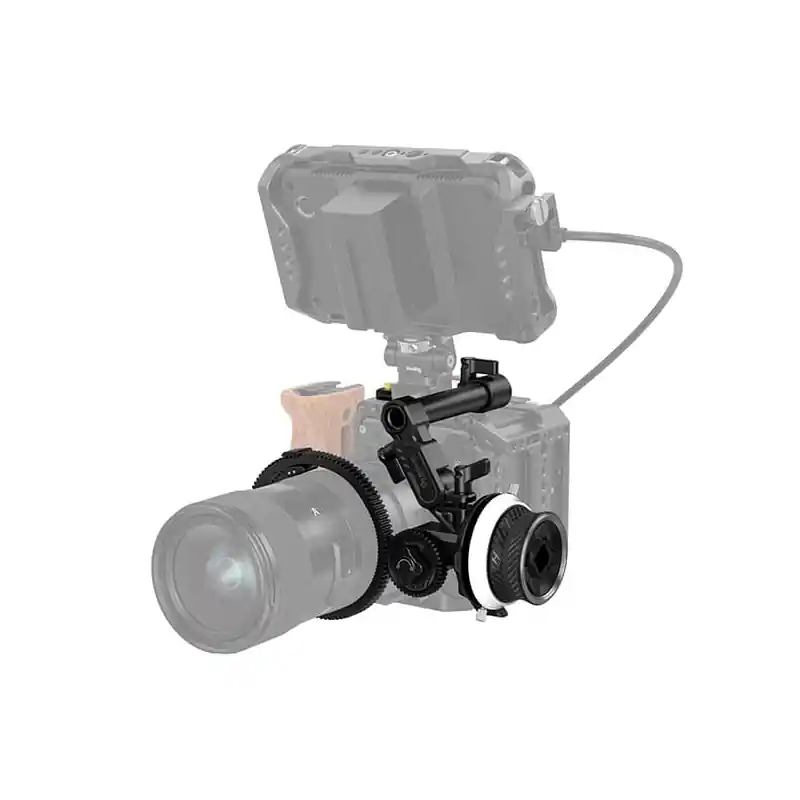 SMALLRIG SM3010 Mini Follow Focus de anclaje rápido para barras de 15mm. Marca Reconocida