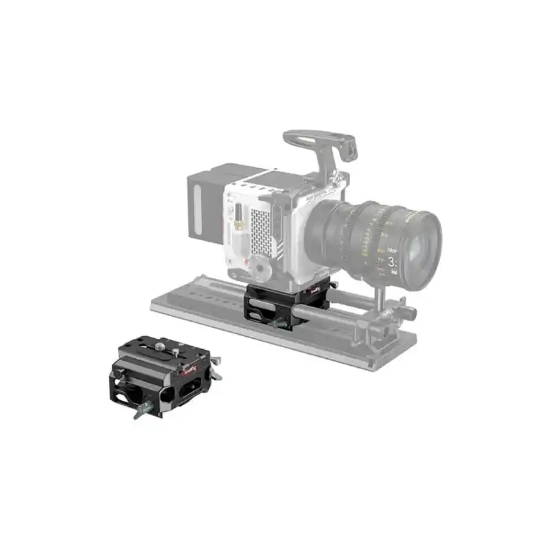 Pago Seguro SMALLRIG SM3067 Placa base ligera con soporte de barras 15 mm.