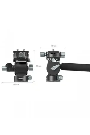 SMALLRIG SM3457 Cabezal fluído de base plana. Garantía De Devolución De Dinero