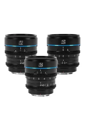 Favorito De Clientes SIRUI KIT NIGHTWALKER 24/35/55 T1.2 MFT Kit de lentes NIGHTWALKER 24, 35 y 55 mm para S35 y montura MFT.