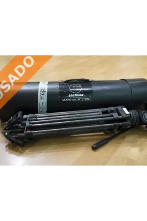 SACHTLER SYSTEM 15 SB ENG 2 CF (Usado) Video 15 fluid head (#1505)+ tripod ENG 2 CF + spreader ... Entrega Rápida