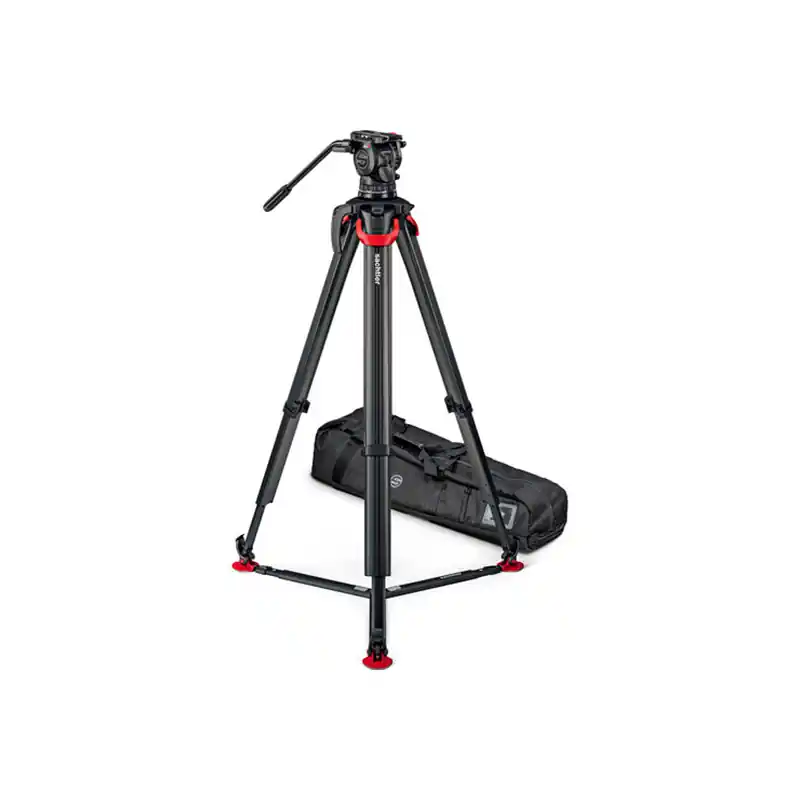 SACHTLER SYSTEM AKTIV 10T FLOWTECH 100 GS Kit trípode cabeza fluida AKTIV 10T + trípode Flowtech GS. No Te Lo Pierdas