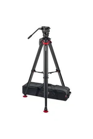 Precio De Oferta SACHTLER SYSTEM AKTIV 8 75MS Kit trípode cabeza fluida AKTIV 8 + trípode Flowtech MS