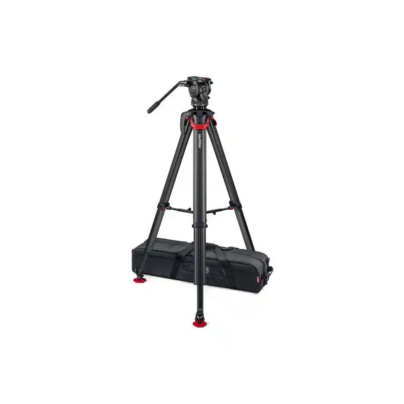 Precio De Oferta SACHTLER SYSTEM AKTIV 8 75MS Kit trípode cabeza fluida AKTIV 8 + trípode Flowtech MS