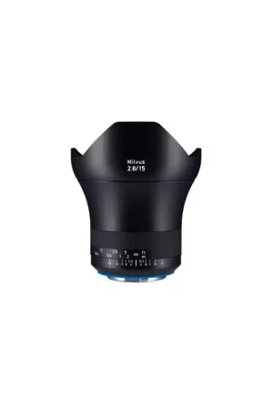 ZEISS MILVUS 15 T2.8 Objetivo Zeiss T* 2.8/15 mm con bayoneta NIKON ZF2 o Canon ZE. Marca Reconocida