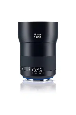 ZEISS MILVUS 50 T1.4 Objetivo Zeiss T* 1.4/50 mm con bayoneta NIKON ZF2 o Canon ZE. Certificado