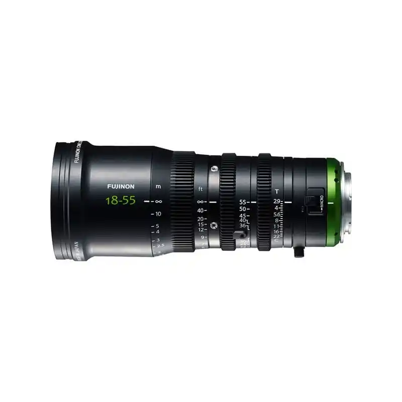 Últimas Unidades FUJINON MK18-55MM T2.9 Óptica zoom cine 18-55mm montura E T2.9.