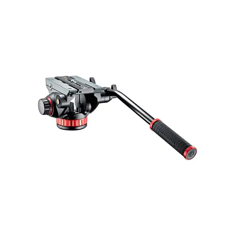 Oferta De Temporada MANFROTTO MVH502AH Rótula de video PRO con base plana.