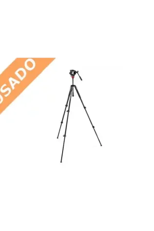 Envío Exprés MANFROTTO MVK500190XV (Usado) Kit: rótula MVH500AH, trípode MT190X y MBAG.