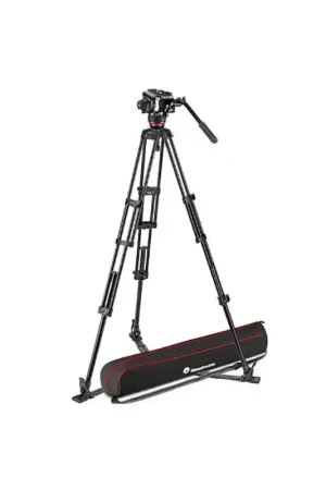 Oferta De Temporada MANFROTTO MVK504XTWINGA Kit: rótula 504X, trípode Alu Twin, estabilizador de suelo y bolsa.