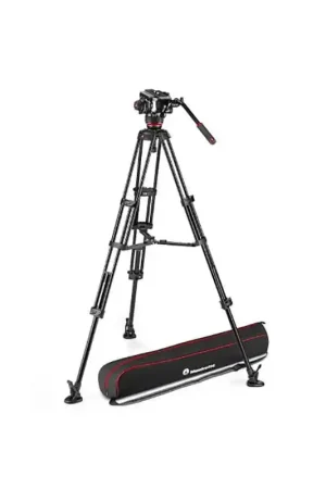 Novedad MANFROTTO MVK504XTWINMA Kit: rótula 504X, trípode Alu Twin, estab central y bolsa.