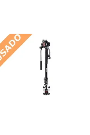 Última Oportunidad MANFROTTO MVMXPRO500 (Usado) Monopie fluído de video con rótula.