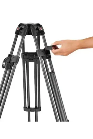 MANFROTTO 645 FAST CARBON Trípode de fibra de carbono doble pata Fast 645. Marca Reconocida