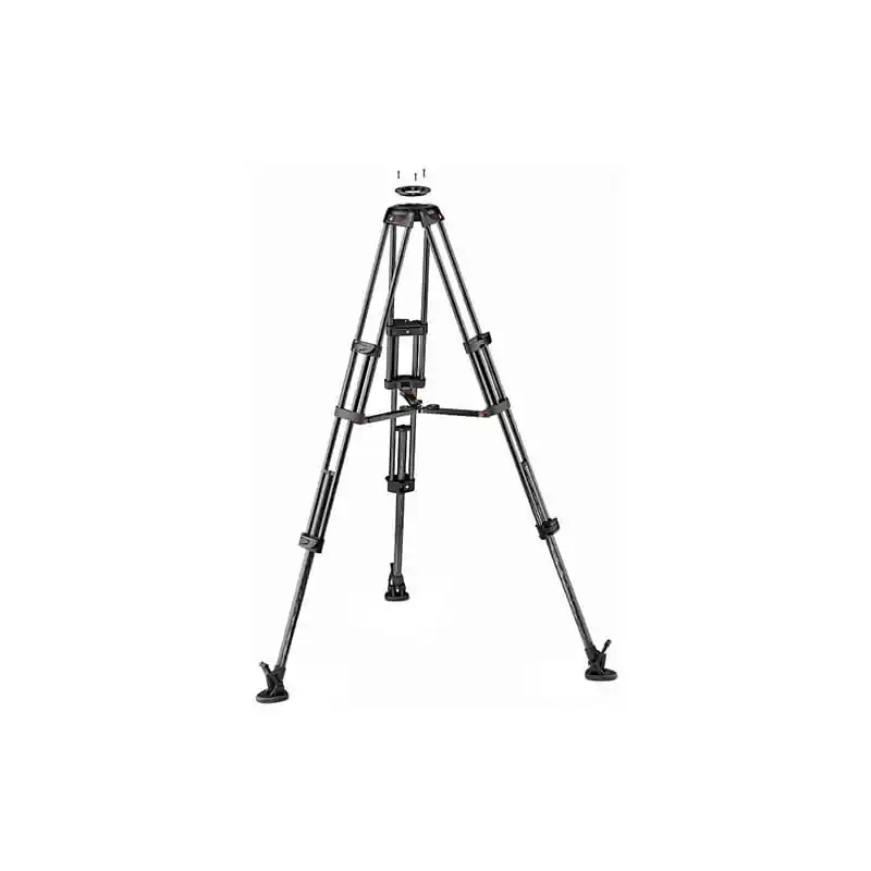 Promoción MANFROTTO MVTTWINMC Trípode de carbono de doble pata para semi esfera 100/75.