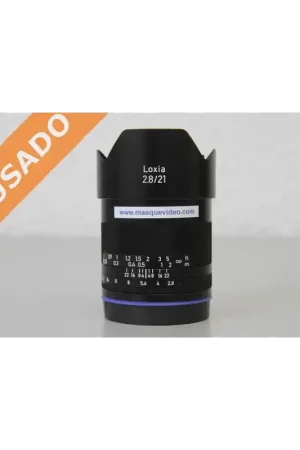 ZEISS LOXIA 21 F2.8 (Usado) Objetivo Zeiss F* 2.8/21 mm con bayoneta E-mount. Novedad