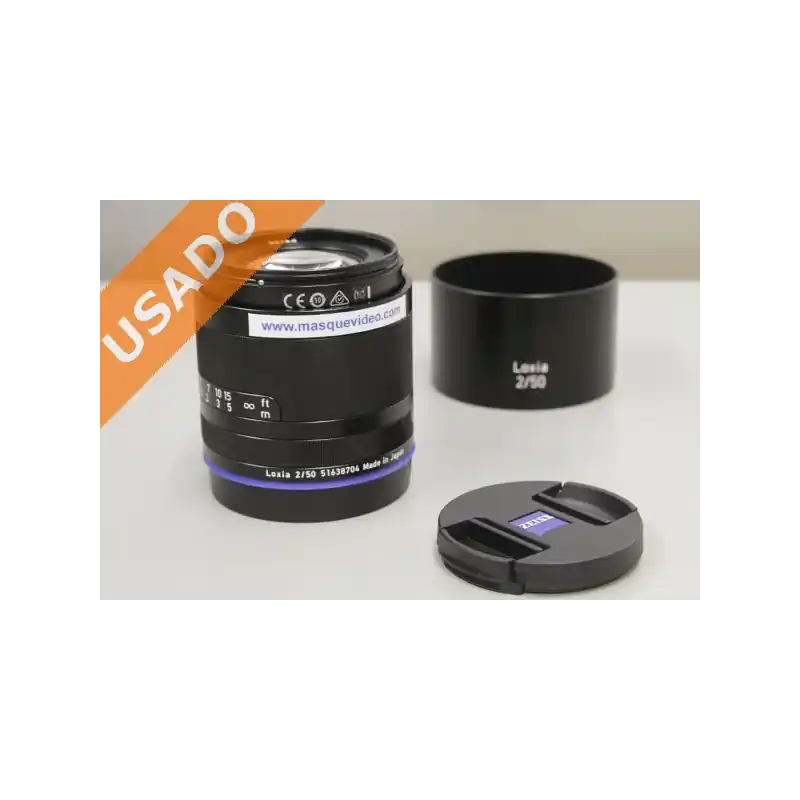 Últimas Unidades ZEISS LOXIA 50 F2 (Usado) Objetivo Zeiss F* 2/50 mm con bayoneta E-mount.
