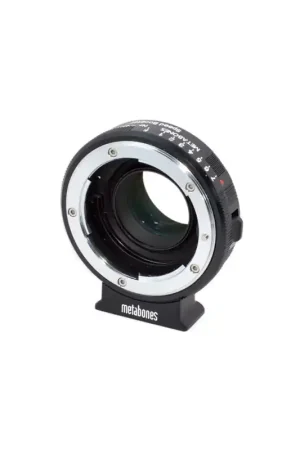 Solo Hoy METABONES MB SPNFG-BMCC-BM1 Adaptador Speed Booster NIKON G para Cinema Camera montura MFT.