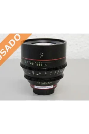 Última Oportunidad CANON CN-E135MM T2.2L (Usado) Lente Prime 4K 135mm T2.2 con montura EF.