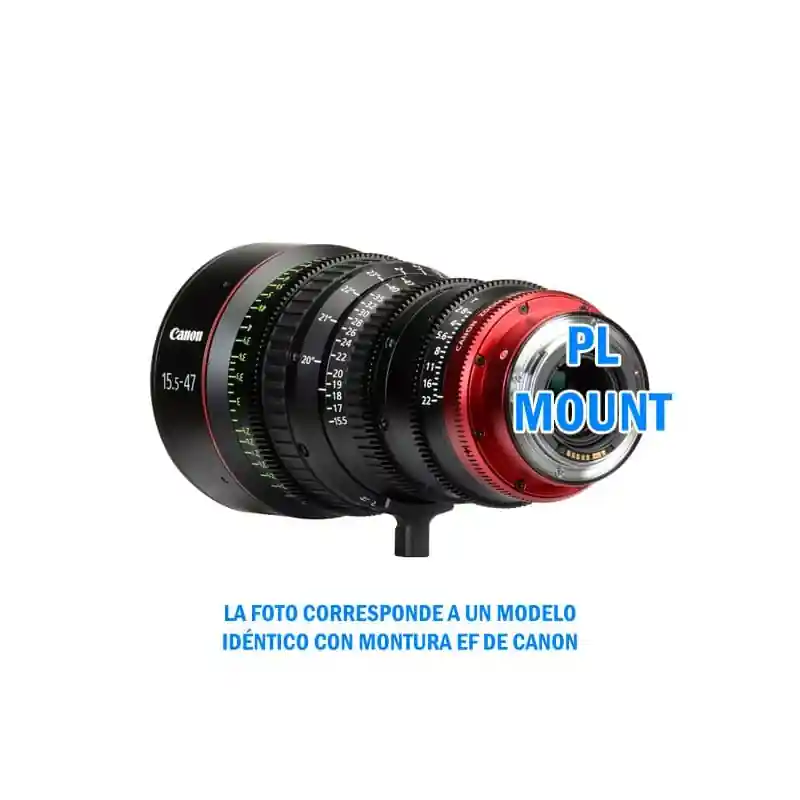 Solo Hoy CANON CN-E 15.5-47MM 2.8 L SP Óptica zoom Cine Lens.