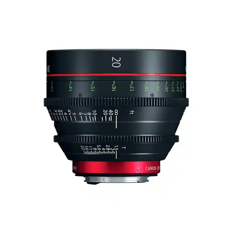Oferta CANON CN-E20MM T1.5L Lente Prime 4K 20mm T1.5 con montura EF.