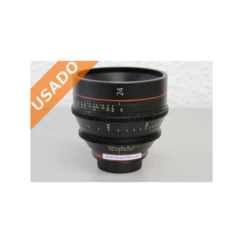 Compra Ahora CANON CN-E24MM T1.5L (Usado) Lente Prime 4K 24mm T1.5 con montura EF.