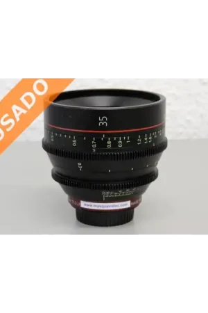 Económico CANON CN-E35MM T1.5L (Usado) Lente Prime 4K 35mm T1.5 con montura EF.