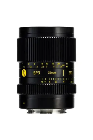 COOKE SP3 75MM Óptica Prime Cooke SP3 75mm T2.4. Alta Calidad