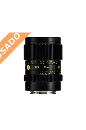 Oferta Especial COOKE SP3 75MM (Usado) Óptica Prime Cooke SP3 75mm T2.4.