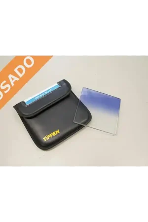 TIFFEN COOL BLUE DG 1 (Usado) Filtro degradado cool Blue 1, 4x4. Pago Seguro