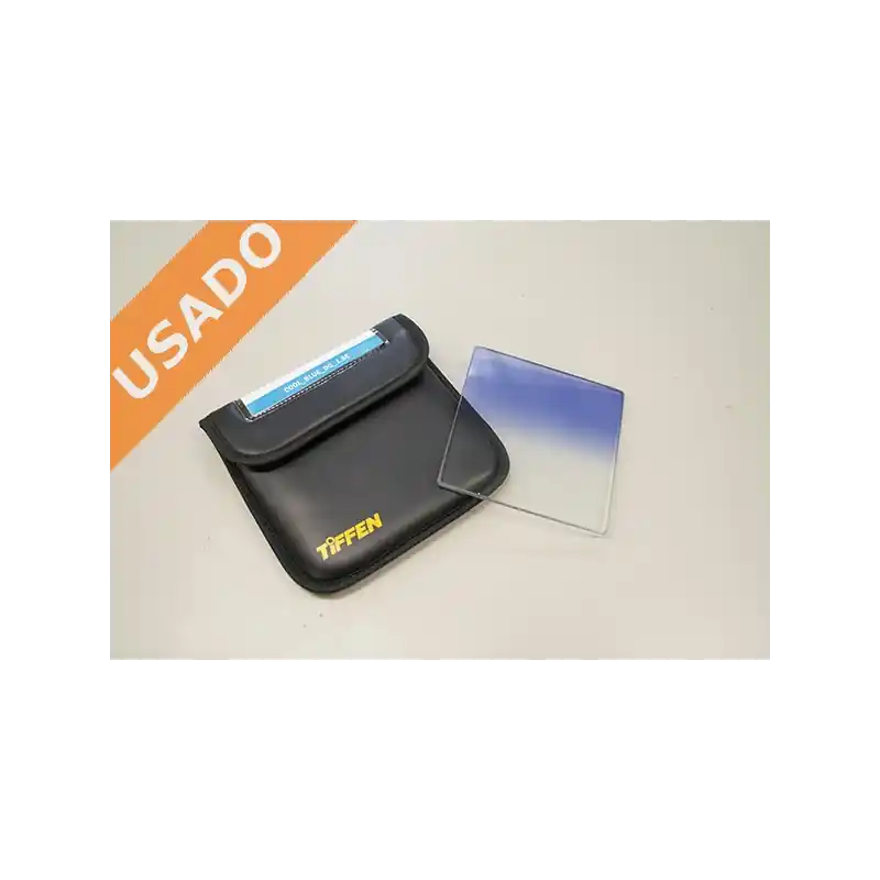 TIFFEN COOL BLUE DG 1 (Usado) Filtro degradado cool Blue 1, 4x4. Pago Seguro