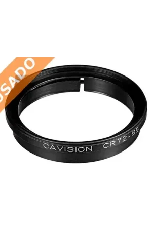Última Oportunidad CAVISION CR72-65 (Usado) Anilla convertidora de rosca de filtro 72mm a abrazadera 65mm