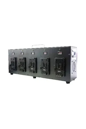 DYNACORE D-10S Cargador de baterías Vlock 10 canales simultaneos. Precio Bajo